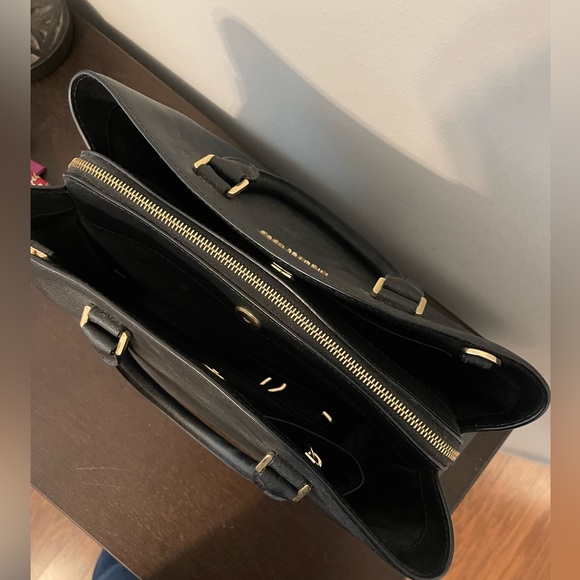 Michael Kors Black Saffiano Satchel - Picture 3 of 7